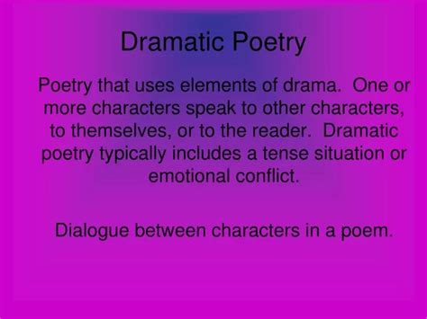 What Is Dramatic Poetry: An Exploration of its Essence and BeYond